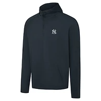 Sweat à capuche zippé Core Tech bleu marine des Yankees de New York pour homme