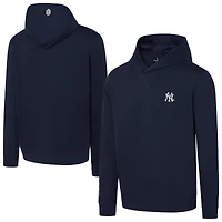 Sweat à capuche bleu marine New York Yankees Trident pour homme