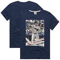 Men's Homage Aaron Judge Navy New York Yankees 2017 Topps Baseball Card Player T-Shirt