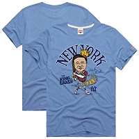 Men's Homage Babe Ruth Light Blue New York Yankees Graphic Player T-Shirt