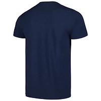Men's Homage Navy New York Yankees Doodle Collection The Called Shot Tri-Blend T-Shirt