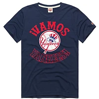 Men's Homage  Navy New York Yankees Vamos Tri-Blend T-Shirt