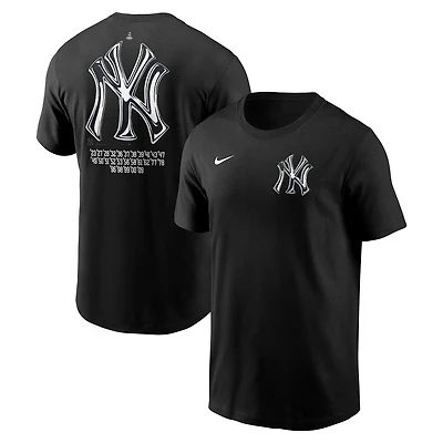 Men's Josh Vides x Nike Black New York Yankees Fanatics Fest T-Shirt
