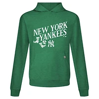 Sweat à capuche manches longues pour homme avec motif relais de la Saint-Patrick des Yankees New York, vert Levelwear