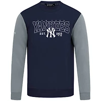 Sweat-shirt bleu marine Levelwear pour homme, Accolade Ultimate Textbook, des Yankees de New York
