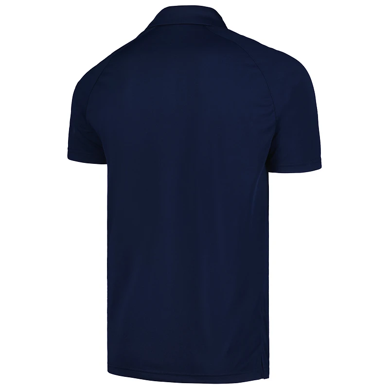 Polo raglan Levelwear New York Yankees Sector Batter Up pour homme, bleu marine