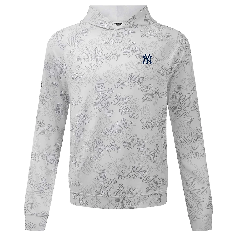 Sweat à capuche Blender Insignia 2.0 pour homme des Yankees de New York, blanc