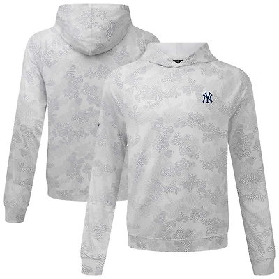 Sweat à capuche Blender Insignia 2.0 pour homme des Yankees de New York, blanc