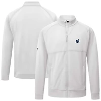 Men's Levelwear  White New York Yankees Form Insignia 2.0 Full-Zip Jacket