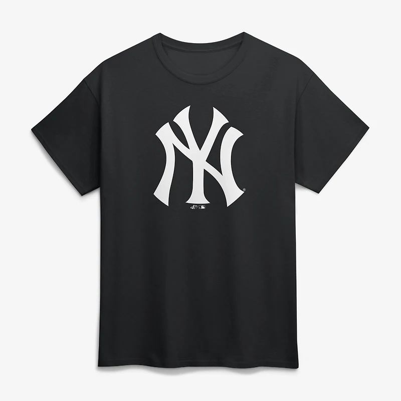 Men's Logo Athletic Navy New York Yankees Official T-Shirt