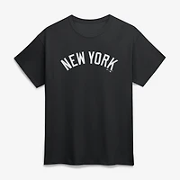Men's Logo Athletic Navy New York Yankees Wordmark T-Shirt