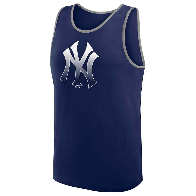 Men's Logo Athletic Navy New York Yankees Unmatched Success Tank Top