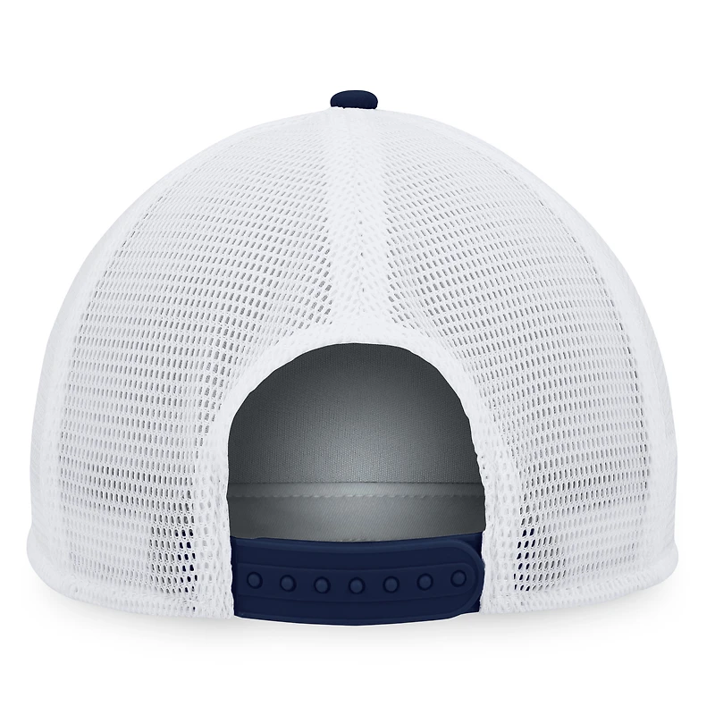 Casquette Snapback en mousse Majestic Navy/White New York Yankees pour homme