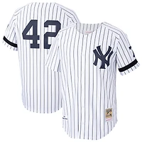 Maillot de joueur authentique Mariano Rivera blanc pour homme, collection Cooperstown 1995, des Yankees New York