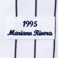 Maillot de joueur authentique Mariano Rivera blanc pour homme, collection Cooperstown 1995, des Yankees New York