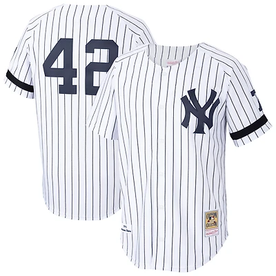 Men's Mariano Rivera White New York Yankees Cooperstown Collection 1995 Authentic Player Jersey