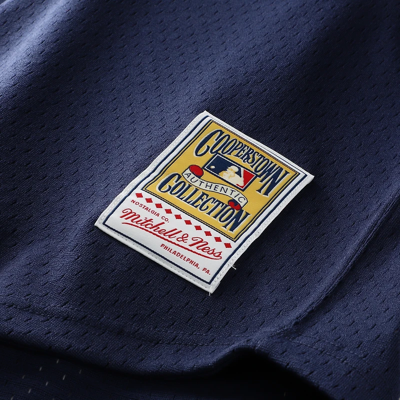 Men's Mitchell & Ness Bernie Williams Navy New York Yankees Authentic Batting Practice Jersey