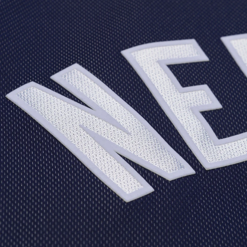 Maillot d'entraînement authentique Mitchell & Ness CC Sabathia bleu marine des Yankees de New York 2009 pour homme