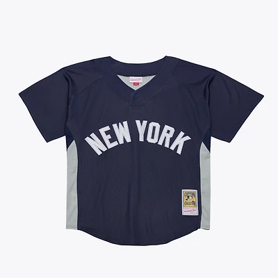Men's Mitchell & Ness CC Sabathia Navy New York Yankees 2009 Authentic Batting Practice Jersey