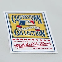 Maillot authentique Mitchell & Ness Derek Jeter gris pour homme des Yankees de New York, collection Cooperstown, Série mondiale 2000