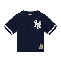 Maillot Homme Mitchell & Ness Derek Jeter Marine New York Yankees 1998 Authentique Batting Practice Jersey