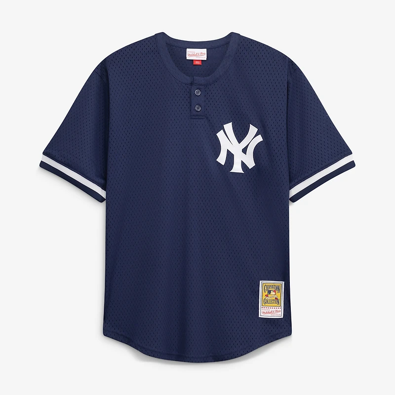 Men's Mitchell & Ness Derek Jeter Navy New York Yankees Big Tall Batting Practice Replica Player Jersey