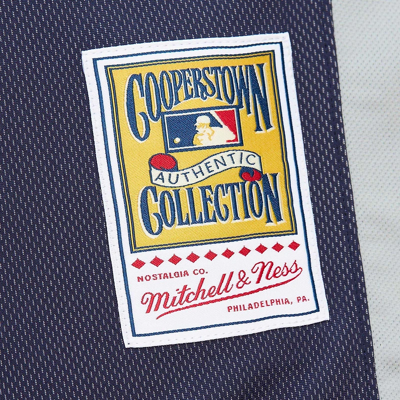 Men's Mitchell & Ness Derek Jeter Navy New York Yankees Cooperstown Collection Batting Practice Jersey