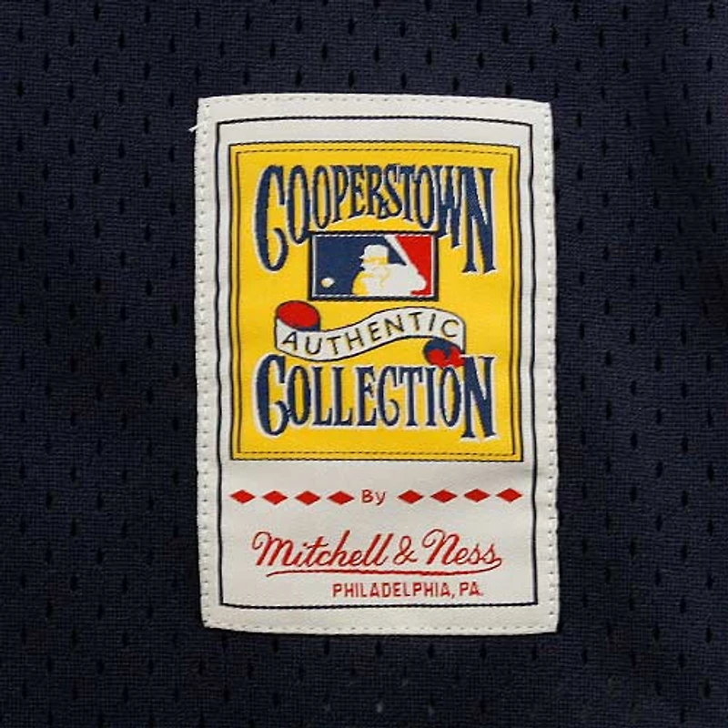 Men's Mitchell & Ness Don Mattingly Navy New York Yankees 1995 Authentic Cooperstown Collection Mesh Batting Practice Jersey