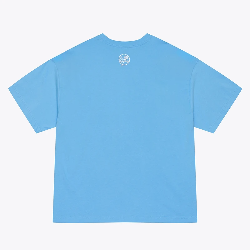 Men's Mitchell & Ness Light Blue New York Yankees Insignia Premium T-Shirt
