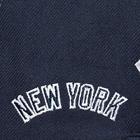 Men's Mitchell & Ness Navy New York Yankees Full Frontal Snapback Hat