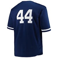 Men's Mitchell & Ness Reggie Jackson Navy New York Yankees Big Tall Cooperstown Collection Mesh Batting Practice Jersey