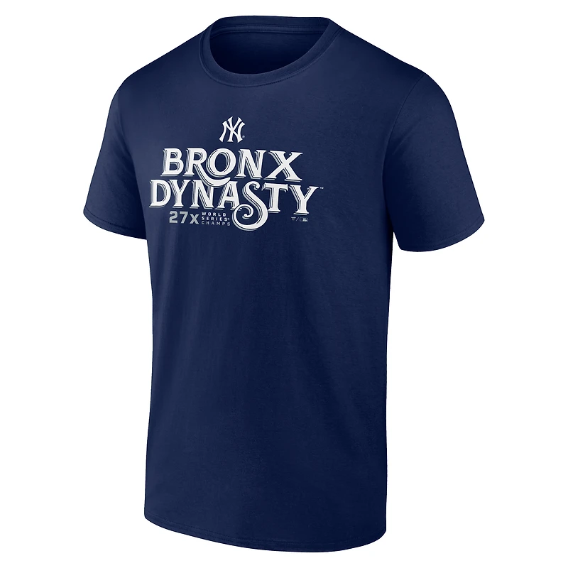 Men's Navy New York Yankees Bronx Dynasty T-Shirt