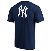 T-shirt bleu marine pour homme