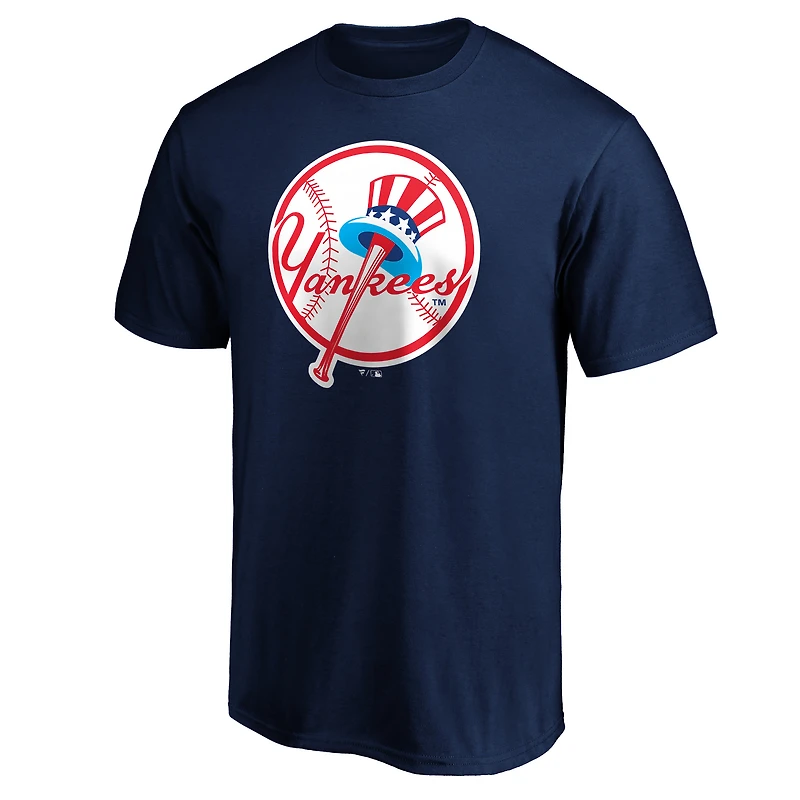 Men's  Navy New York Yankees Forbes T-Shirt
