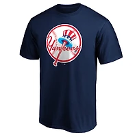 Men's  Navy New York Yankees Forbes T-Shirt