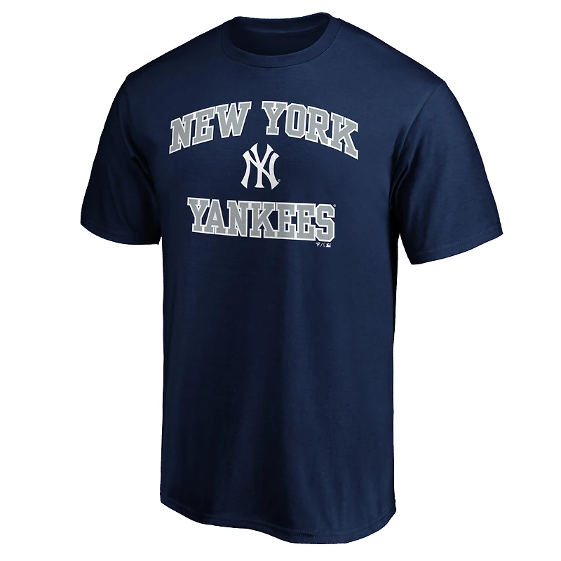 Men's Navy New York Yankees Heart & Soul T-Shirt