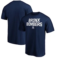 T-shirt bleu marine pour homme, équipe Adrenaline des Yankees de New York