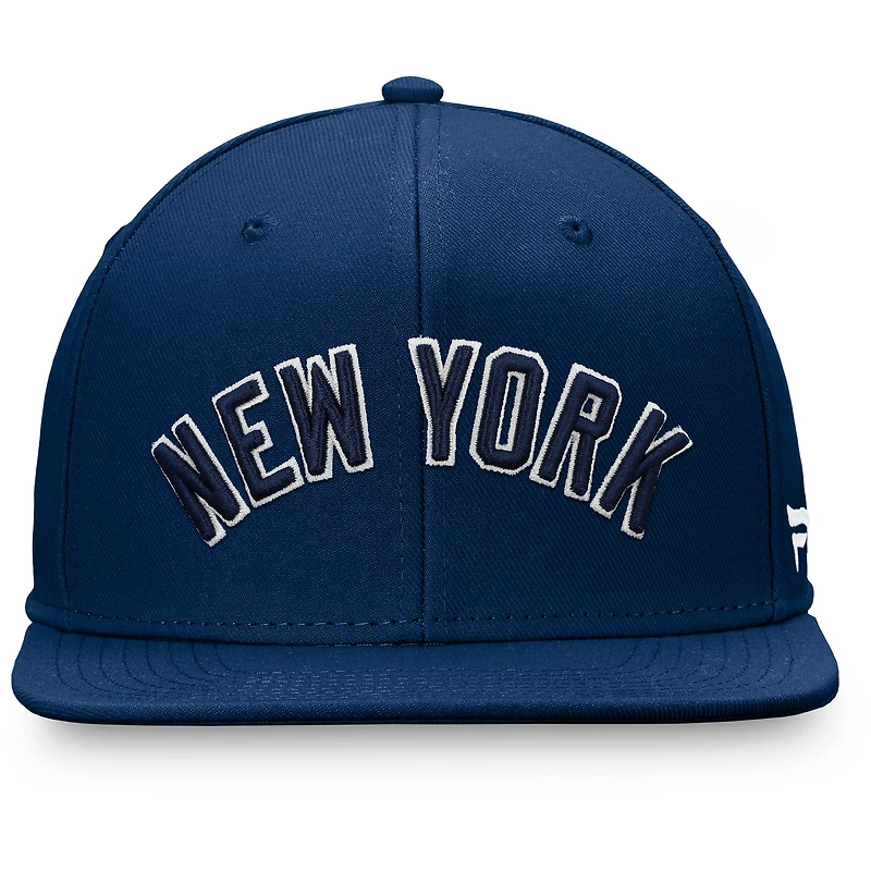 Casquette ajustée Team Core des Yankees de New York pour homme, bleu marine