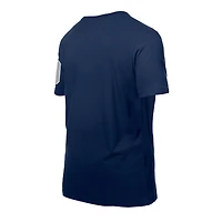 Men's New Era Aaron Judge Navy York Yankees Design Lab Name & Number T-Shirt