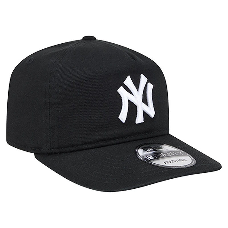 Men's New Era  Black/White New York Yankees 19TWENTY Adjustable Hat