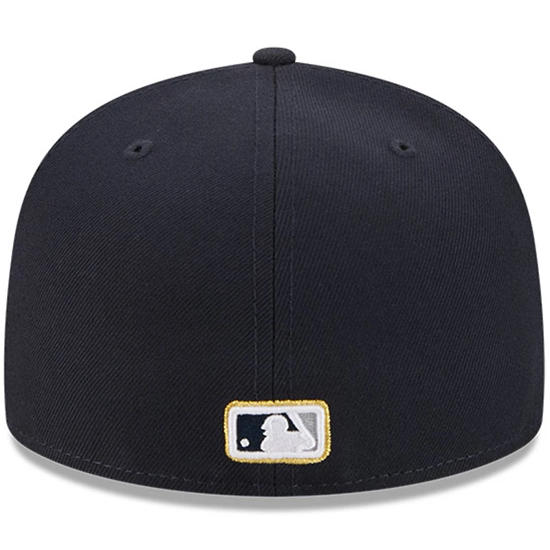 Casquette ajustée New Era 59FIFTY Day 2025 noire des Yankees de York pour homme avec épingles