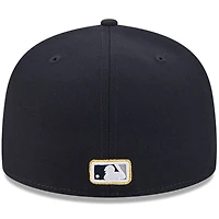 Casquette ajustée New Era 59FIFTY Day 2025 noire des Yankees de York pour homme avec épingles