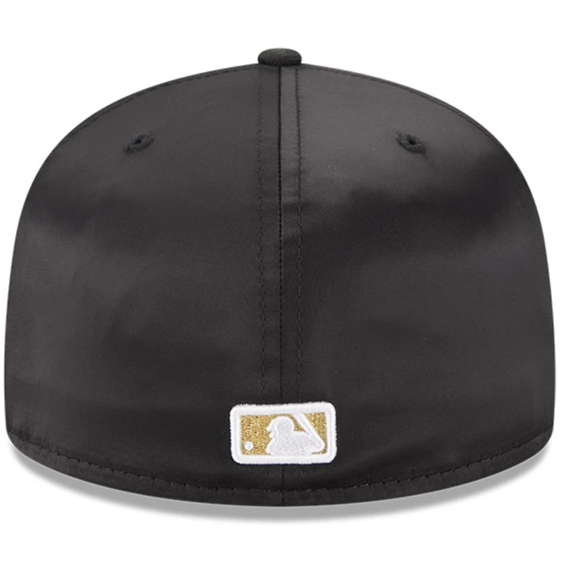 Casquette ajustée New Era 59FIFTY Day Gold Leaf pour homme, modèle 2025 des Yankees de York, noire
