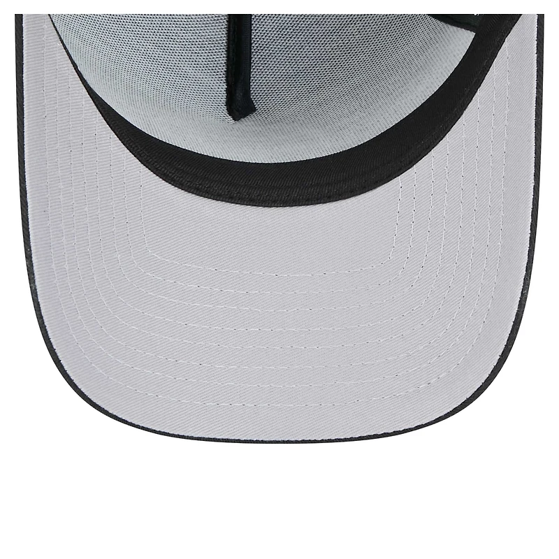 Casquette ajustable New Era 9FORTY A-Frame noire des Yankees de New York pour homme