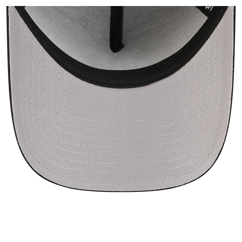 Casquette ajustée New Era noire pour homme, modèle A-Frame 59FORTY des Yankees de York