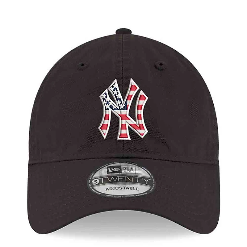 Men's New Era Black New York Yankees America 250 9TWENTY Adjustable Hat