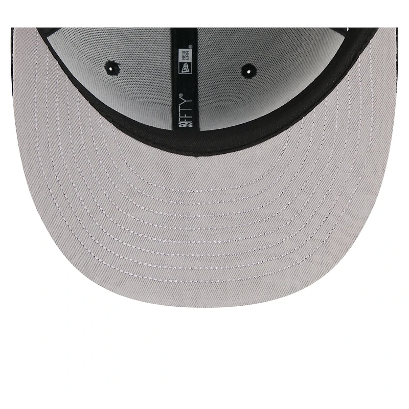 Men's New Era Black York Yankees Americana Bald Eagle Pre-Curved 59FIFTY Fitted Hat