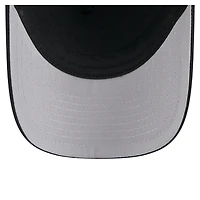 Men's New Era Black New York Yankees City Initial 9FORTY A-Frame M-Crown Adjustable Trucker Hat