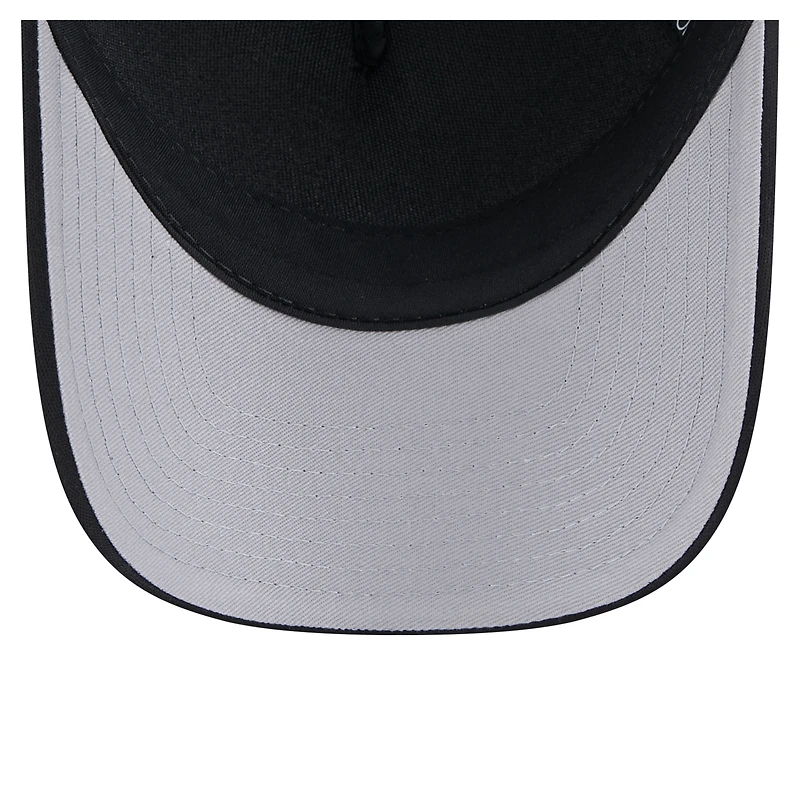Casquette ajustable New Era New York Yankees 9FORTY A-Frame M-Crown Trucker pour homme noire