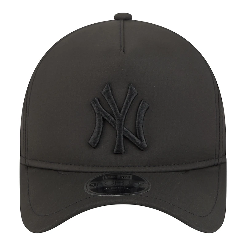 Casquette ajustable New Era noire New York Yankees Injection Apex 9FORTY pour homme